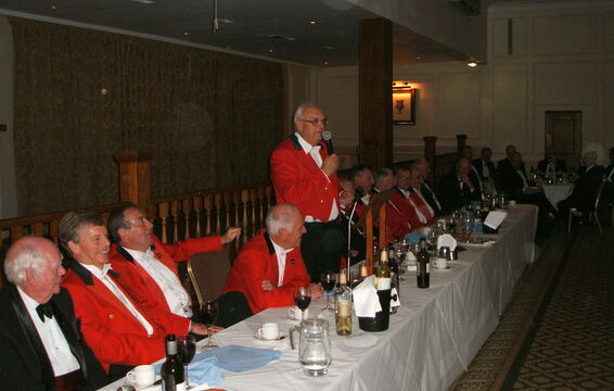 President of The English Golf Union A F P Abraham J.P.
